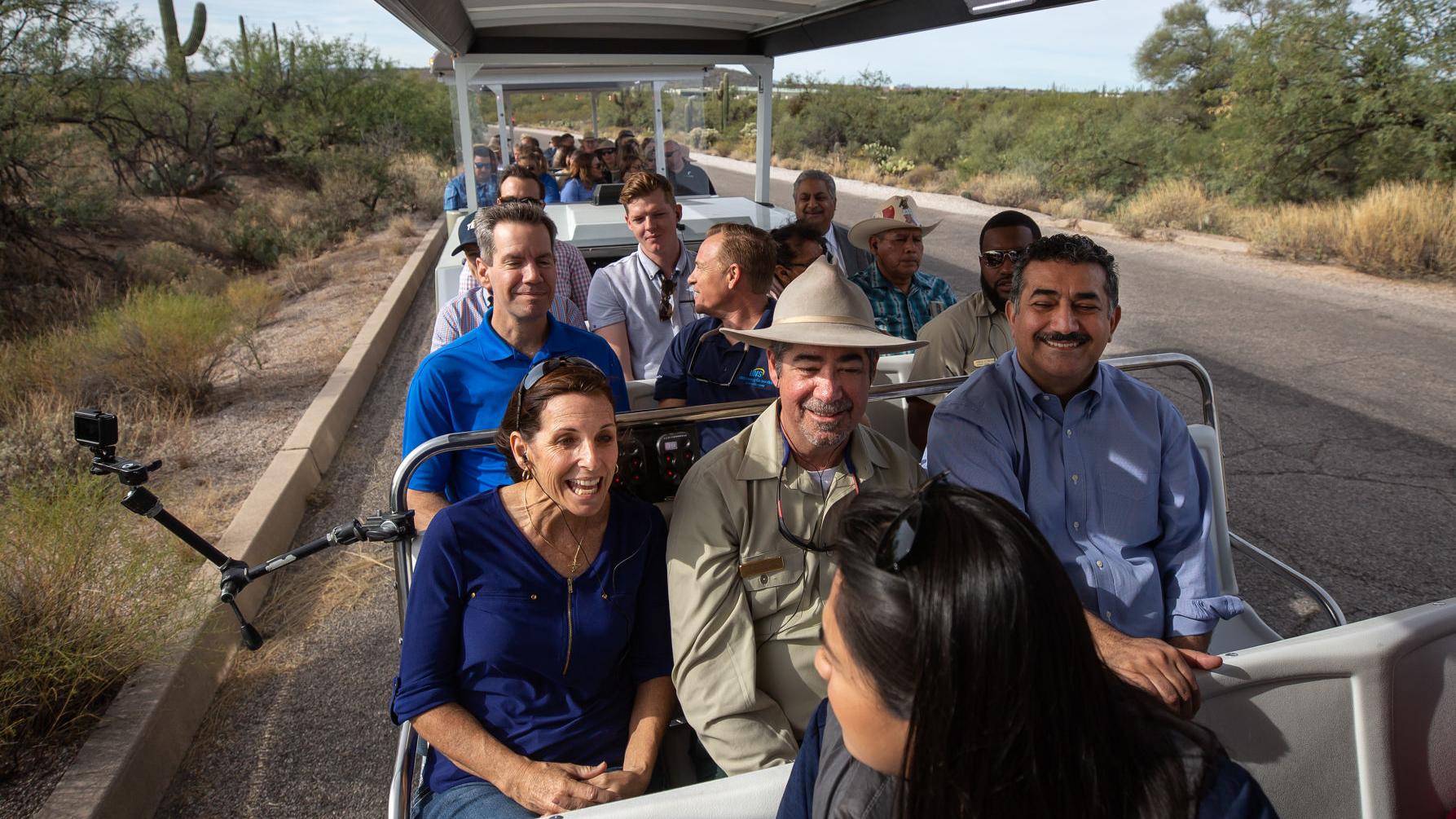 Sabino Canyon rolls out electric shuttle service